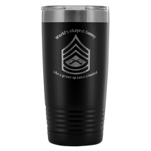 Load image into Gallery viewer, World&#39;s okayest Gunny tumbler - Explosive Designs LLC