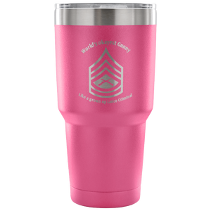 World's okayest Gunny tumbler 30oz. - Explosive Designs LLC