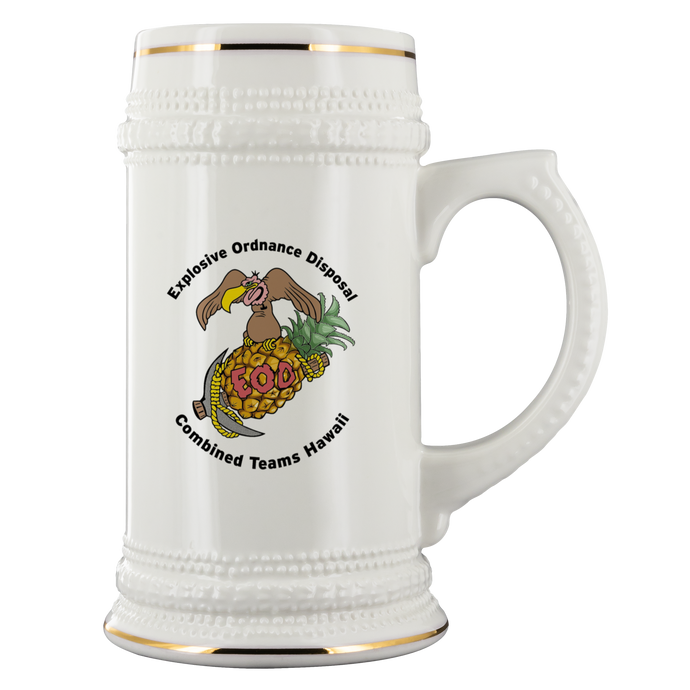 Hawaii EOD Beer Stein - Explosive Designs LLC