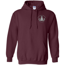 Load image into Gallery viewer, Grey Hawaii Letters G185 Gildan Pullover Hoodie 8 oz. - Explosive Designs LLC