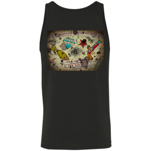 Stars and Diamonds 3480 Bella + Canvas Unisex Tank - Explosive Designs LLC