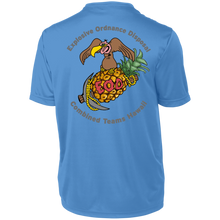 Load image into Gallery viewer, Grey Hawaii Letters 790 Augusta Men&#39;s Wicking T-Shirt - Explosive Designs LLC