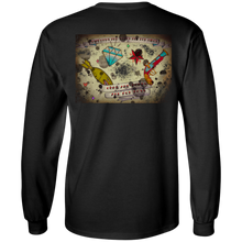 Load image into Gallery viewer, Stars and Diamonds G240 Gildan LS Ultra Cotton T-Shirt - Explosive Designs LLC