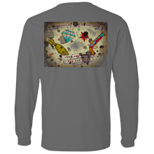 Load image into Gallery viewer, Stars and Diamonds 949 Anvil Lightweight LS T-Shirt - Explosive Designs LLC