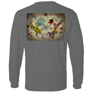 Stars and Diamonds 949 Anvil Lightweight LS T-Shirt - Explosive Designs LLC