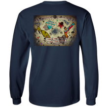 Load image into Gallery viewer, Stars and Diamonds G240 Gildan LS Ultra Cotton T-Shirt - Explosive Designs LLC