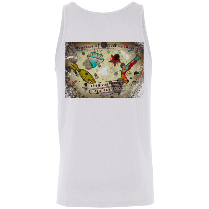 Stars and Diamonds 3480 Bella + Canvas Unisex Tank - Explosive Designs LLC