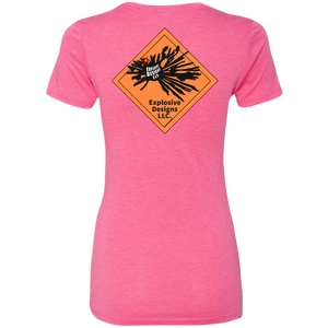 NL6710 Next Level Ladies' Triblend T-Shirt - Explosive Designs LLC