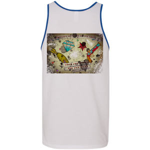 Stars and Diamonds 3480 Bella + Canvas Unisex Tank - Explosive Designs LLC