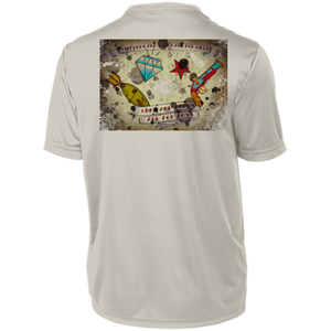 Diamonds and Stars 790 Augusta Men's Wicking T-Shirt - Explosive Designs LLC