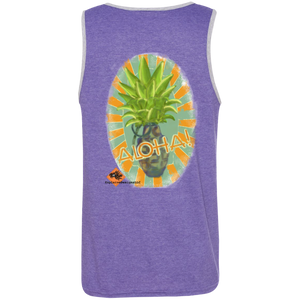 986 Anvil 100% Ringspun Cotton Tank Top - Explosive Designs LLC