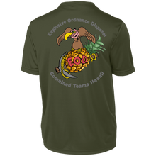 Load image into Gallery viewer, Grey Hawaii Letters 790 Augusta Men&#39;s Wicking T-Shirt - Explosive Designs LLC