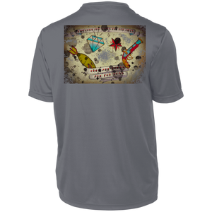 Diamonds and Stars 790 Augusta Men's Wicking T-Shirt - Explosive Designs LLC