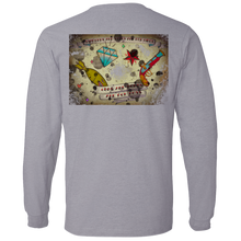 Load image into Gallery viewer, Stars and Diamonds 949 Anvil Lightweight LS T-Shirt - Explosive Designs LLC