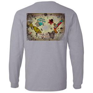 Stars and Diamonds 949 Anvil Lightweight LS T-Shirt - Explosive Designs LLC