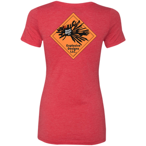 NL6710 Next Level Ladies' Triblend T-Shirt - Explosive Designs LLC