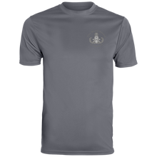 Load image into Gallery viewer, Grey Hawaii Letters 790 Augusta Men&#39;s Wicking T-Shirt - Explosive Designs LLC