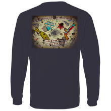 Load image into Gallery viewer, Stars and Diamonds 949 Anvil Lightweight LS T-Shirt - Explosive Designs LLC