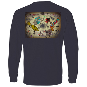 Stars and Diamonds 949 Anvil Lightweight LS T-Shirt - Explosive Designs LLC