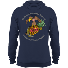 Load image into Gallery viewer, Grey Hawaii Letters PC78H Port &amp; Co. Core Fleece Pullover Hoodie - Explosive Designs LLC