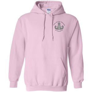 Grey Hawaii Letters G185 Gildan Pullover Hoodie 8 oz. - Explosive Designs LLC