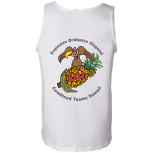 Load image into Gallery viewer, Grey Hawaii Letters G220 Gildan 100% Cotton Tank Top - Explosive Designs LLC