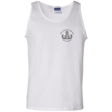 Load image into Gallery viewer, Grey Hawaii Letters G220 Gildan 100% Cotton Tank Top - Explosive Designs LLC