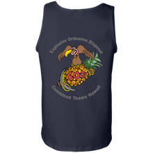 Load image into Gallery viewer, Grey Hawaii Letters G220 Gildan 100% Cotton Tank Top - Explosive Designs LLC