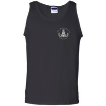 Load image into Gallery viewer, Grey Hawaii Letters G220 Gildan 100% Cotton Tank Top - Explosive Designs LLC