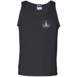 Grey Hawaii Letters G220 Gildan 100% Cotton Tank Top - Explosive Designs LLC