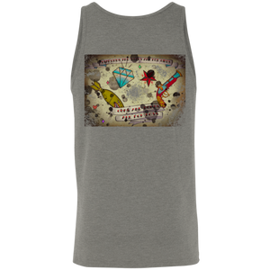 Stars and Diamonds 3480 Bella + Canvas Unisex Tank - Explosive Designs LLC