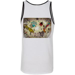 Stars and Diamonds 3480 Bella + Canvas Unisex Tank - Explosive Designs LLC