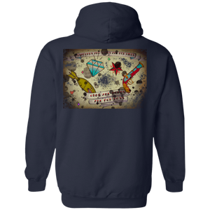 Stars and Diamonds G185 Gildan Pullover Hoodie 8 oz. - Explosive Designs LLC