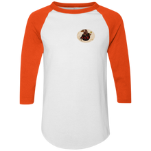 Load image into Gallery viewer, Stars and Diamonds 420 Augusta Colorblock Raglan Jersey - Explosive Designs LLC