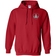 Load image into Gallery viewer, Grey Hawaii Letters G185 Gildan Pullover Hoodie 8 oz. - Explosive Designs LLC