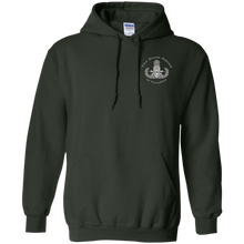 Load image into Gallery viewer, Grey Hawaii Letters G185 Gildan Pullover Hoodie 8 oz. - Explosive Designs LLC