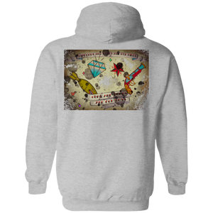 Stars and Diamonds G185 Gildan Pullover Hoodie 8 oz. - Explosive Designs LLC