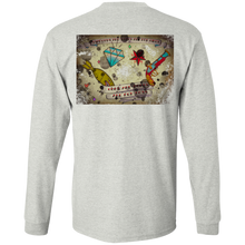 Load image into Gallery viewer, Stars and Diamonds G240 Gildan LS Ultra Cotton T-Shirt - Explosive Designs LLC