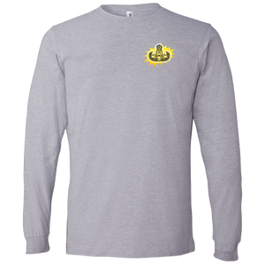 Golden Asshole Anvil Lightweight LS T-Shirt - Explosive Designs LLC