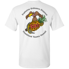 Load image into Gallery viewer, Grey Hawaii Letters G500 Gildan 5.3 oz. T-Shirt - Explosive Designs LLC