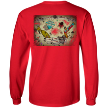 Load image into Gallery viewer, Stars and Diamonds G240 Gildan LS Ultra Cotton T-Shirt - Explosive Designs LLC