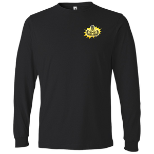 Golden Asshole Anvil Lightweight LS T-Shirt - Explosive Designs LLC