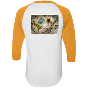 Stars and Diamonds 420 Augusta Colorblock Raglan Jersey - Explosive Designs LLC