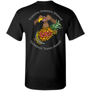 Grey Hawaii Letters G500 Gildan 5.3 oz. T-Shirt - Explosive Designs LLC