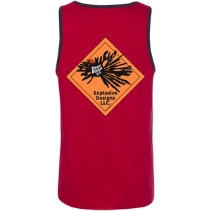 986 Anvil 100% Ringspun Cotton Tank Top - Explosive Designs LLC