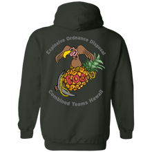 Load image into Gallery viewer, Grey Hawaii Letters G185 Gildan Pullover Hoodie 8 oz. - Explosive Designs LLC