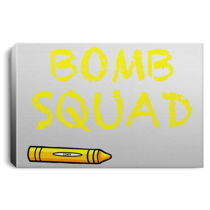 Bomb Squad Landscape Canvas .75in Frame - Explosive Designs LLC