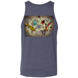 Stars and Diamonds 3480 Bella + Canvas Unisex Tank - Explosive Designs LLC