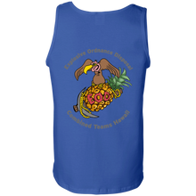 Load image into Gallery viewer, Grey Hawaii Letters G220 Gildan 100% Cotton Tank Top - Explosive Designs LLC