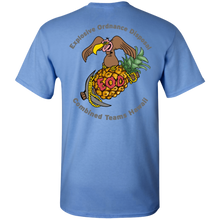 Load image into Gallery viewer, Grey Hawaii Letters G500 Gildan 5.3 oz. T-Shirt - Explosive Designs LLC